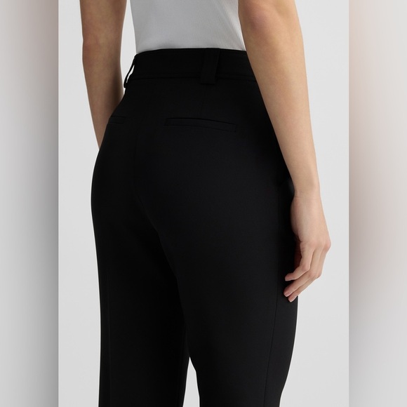 N Black Label Black Skinny high waist flat front Pants women’s size medium - Picture 1 of 10